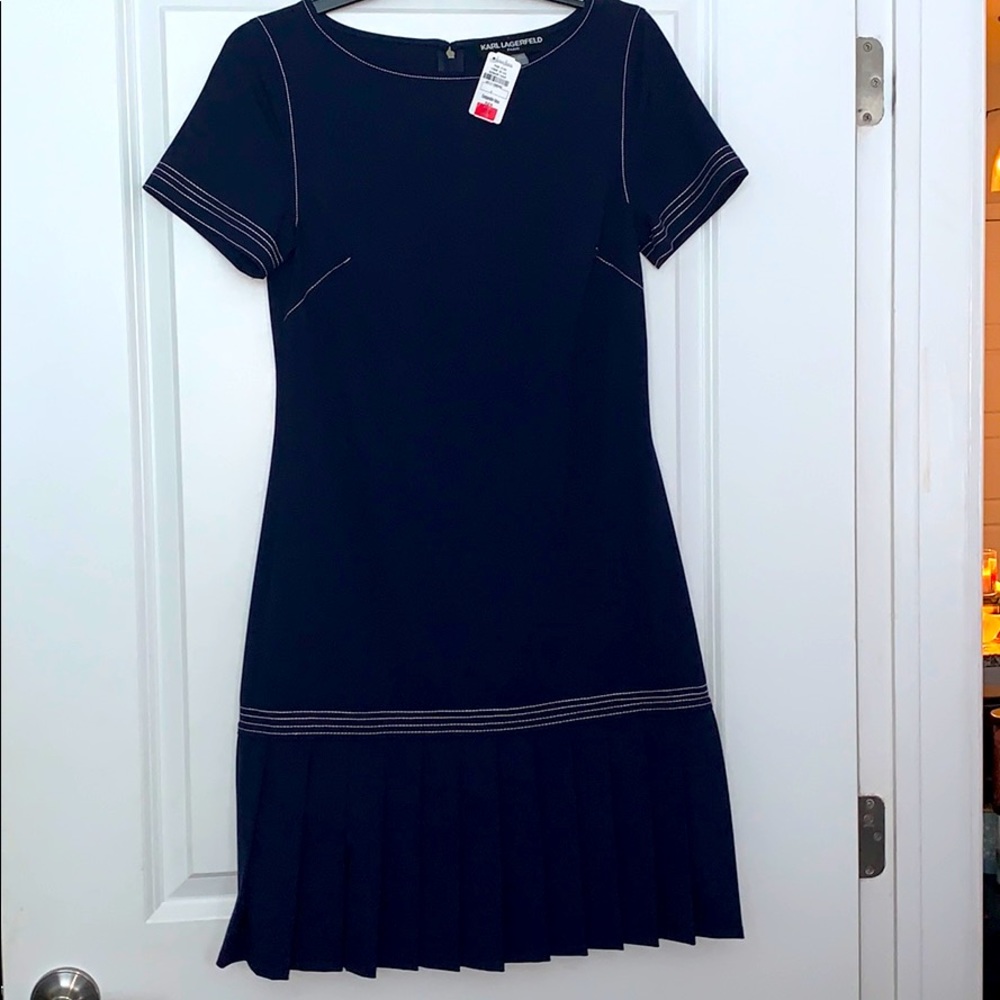 Navy sailor style dress